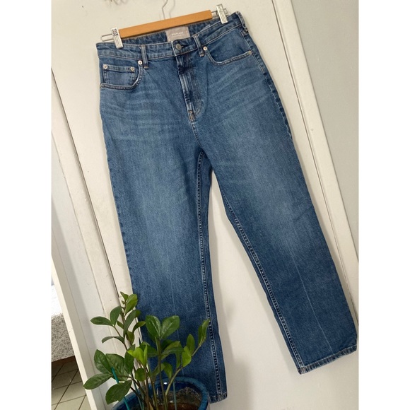 Everlane Denim - Everlane The High-Rise Straight Jean